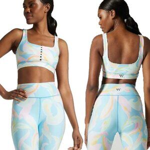 W.I.T.H. Wear It To Heart Nina Sports Bra Sz Small Hotel Bel-Air Cut Out Detail